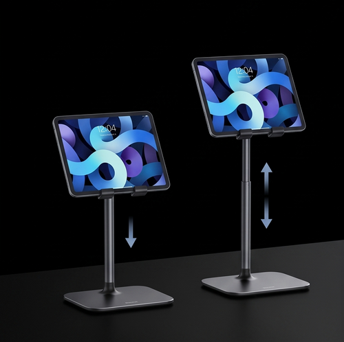Baseus Tablet Desk Stand Black Desktop Phone Holder For Tablet Pad